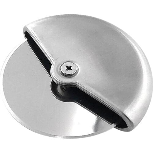 Stainless Steel Round Wheel Cutting Knife for Pizza Roulette Roller Dough Pizza Slicer Cutter Kitchen Tools, 2PCS