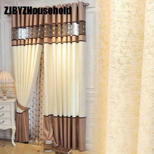 New Curtains For Dining Living Bedroom Room chenille stitching modern minimalist shading Birds Nest Curtain 5