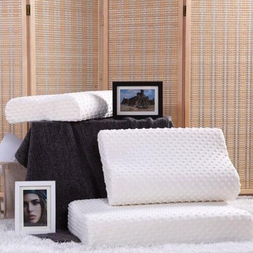 Sleep Pillow Bed Memory Foam Ergonomic Curve Cervical Orthopedic Pillow Sleep Neck Pillow Bedding Child Headrest Cushion 50x30 C