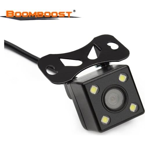 2018 HOT SALE 22*22*40 170 degree mini 4 led night vision Car Rear View Camera USE FOR Parking FIT FOR MOST CARS CCD