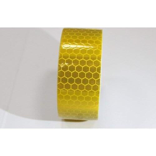 3Pcs Reflective Tape For Trucks Car Park Traffic Warning Conspicuity Tape Waterproof Self-Adhesive Reflector Tape 2.5cm*3m