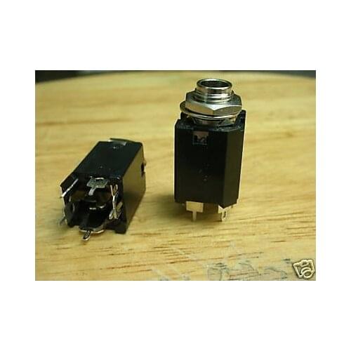 1/4" Stereo Mono Active Guitar Switching Jack 50pcs