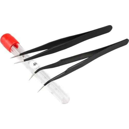 3D Printer Parts Nozzle cleaner Bendable Drill Bit and Tweezers for Cleaning of V6 j-head Hotend Nozzle for Extruder