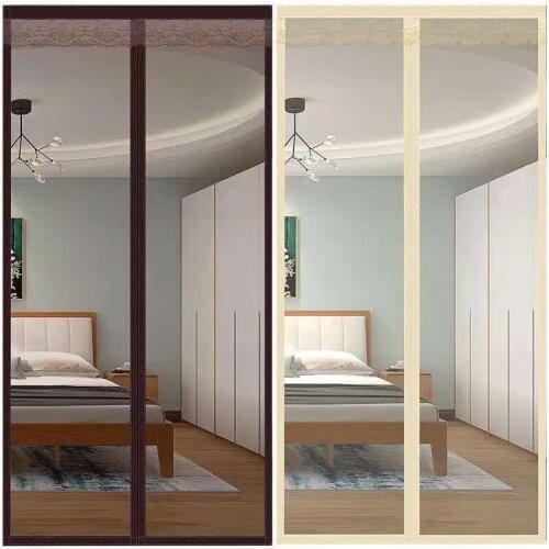 Hot Sale Summer Mosquito Screen For Bedroom Door Curtain To Keep Bugs Out Net Mesh CurtainDrop Shipping