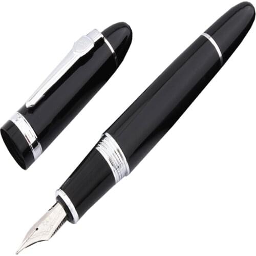 JINHAO 159 Black Business office Medium Nib Fountain Pen New