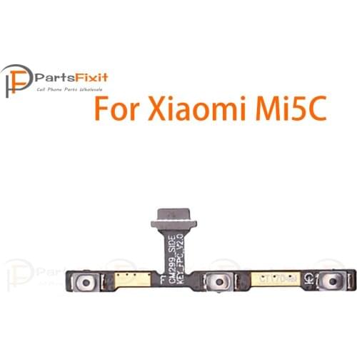 For Xiaomi Mi 5C Power Volume Button Flex Cable Side Button Flex Mi5C Switch On Off Control Key Replacement Parts