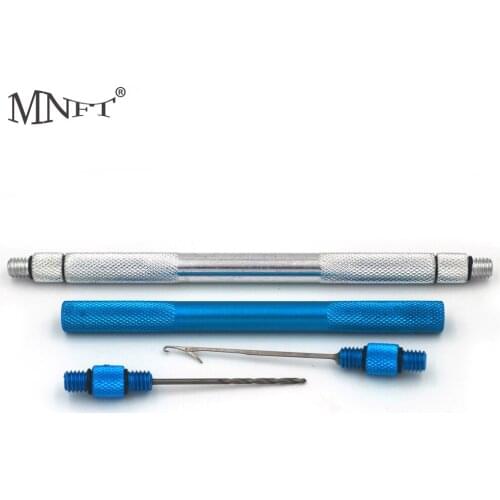 MNFT 6Color Aluminum Boilie Needle Carp Fishing Baiting Boilies Pellet Hair Rigs Needles Drills Splicing Making Tools