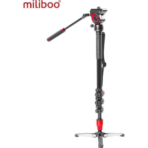 Miliboo MQA Aluminum Alloy Photography Monopod tripod 4kg Load Capacity 145cm Max. Height for DSLR Cameras Smartphone