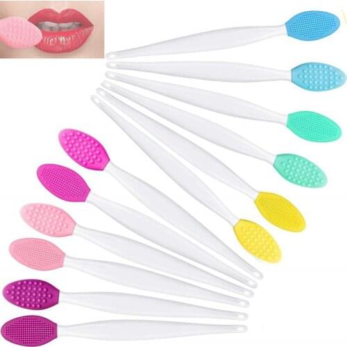 Exfoliating Nose Clean Blackhead Removal Brush Tool With Replacement Head Beauty Skin Care Wash Face Silicone Nose Clean Brushes