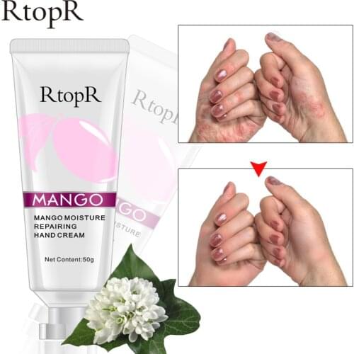 30g Mango Nourish Hand Cream Moisture Nourishing Anti Chapping Whitening Hand Lotion Winter Hand Cream Hand Lotions TSLM1