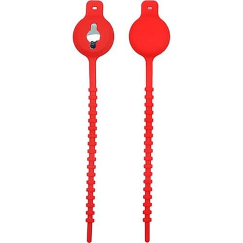 Portable Silicone Tracker Protective Case for Airtag Carrying Anti-lost Device Strap Skin Cover Shell