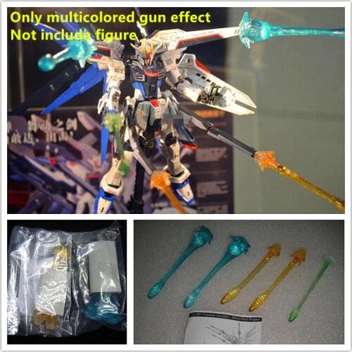 Fire Dragon Expansion multicolored gun Effect set for Bandai 1/144 RG Freedom Gundam model DB021
