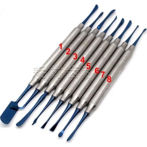 1PC Dental instruments implant flap periosteal separator periosteal stripping exfoliator dentist tools