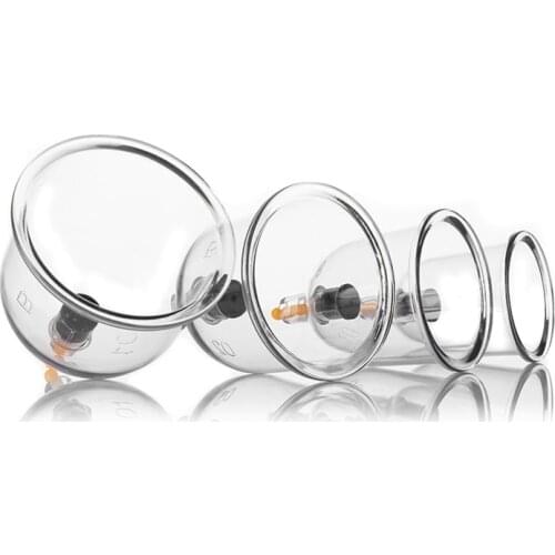 Cupping massage health vacuum cupping 12 Cans For Vacuum Cupping Ventosa Terapia Plastic Cup Huaying Home Magnetic Negative