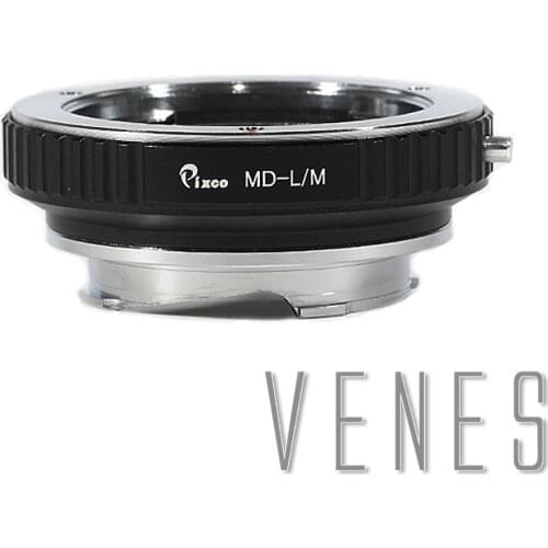Venes for MD-L/M Lens Adapter Suit for Minolta MD Lens to Leica M10-D M10-P M10 Typ 262 Type 240 Monochrom Typ 246 Edition 60