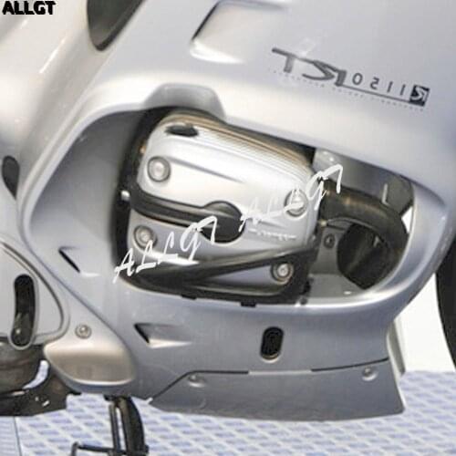 ALLGT Engine Protector Guard Fits For BMW R1150GS&R1150RT & R1150R 2004-2005 Black