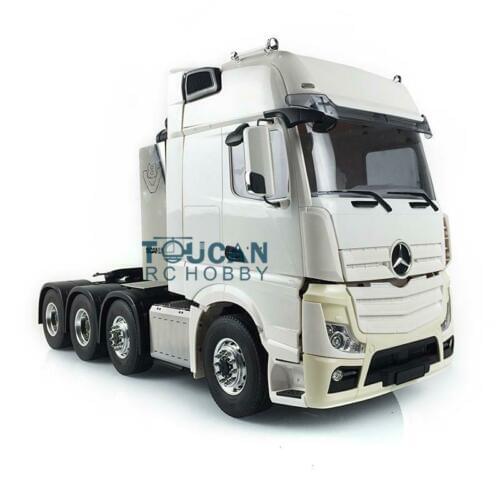 1/14 LESU RC DIY Tractor Truck Metal 8*8 Chassis TMY Merced Hercul Cabin THZH0514-SMT2