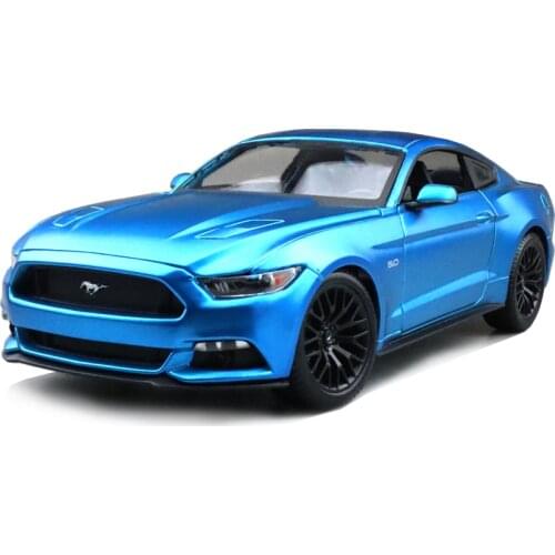 1/18 Ford Mustang 2015 Racing Car Maisto 31197 Diecast Model Toys Car Boy Girl Gifts