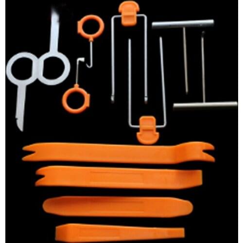 12 Pcs/Set Auto Car Pry Kit Repair Tool for Ford Focus 2 3 4 Mondeo Ecosport Fiesta Kuga Escape Explore Edge Everest Accessories
