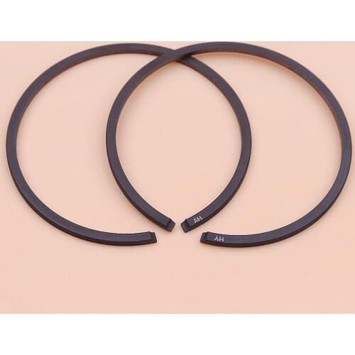 2pcs/lot 49mm x 1.5mm Piston Rings For Stihl TS350 TS360 TS400 Cut Off Saw Part 4201 034 3000