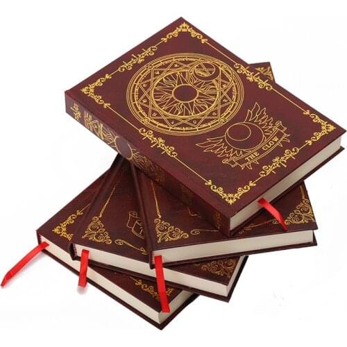 21CM Anime Cardcaptor Sakura Clow cosplay prop KINOMOTO SAKURA Card captor magic notebook toys Gift