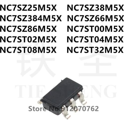 50PCS NC7SZ25M5X NC7SZ38M5X NC7SZ384M5X NC7SZ66M5X NC7SZ86M5X NC7ST00M5X NC7ST02M5X NC7ST04M5X NC7ST08M5X NC7ST32M5X SOT23-5