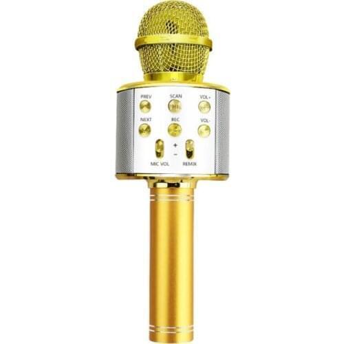 Bluetooth Wireless Microphone Handheld Karaoke Mic USB Mini Home KTV For Music Professiona Speaker Player Singing Recorder Mic