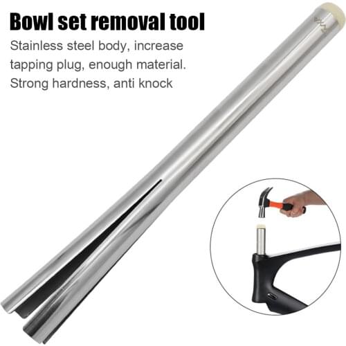 MTB Road Bike Headset Cup Stainless Steel Remover Bicycle Repair Tools Headset Remover Extractor Installation Repair
