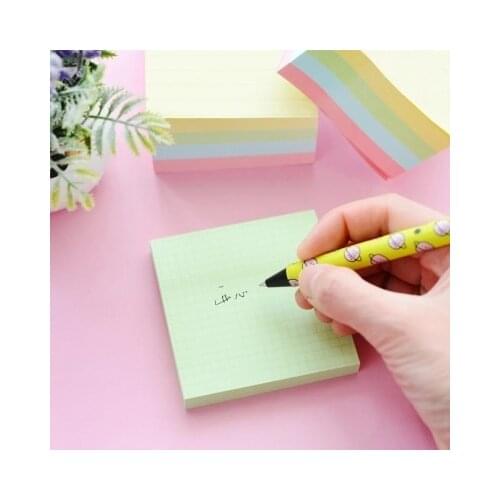 Creative lovely leave a message Candy colors Memo Pad 3pcs free shipping