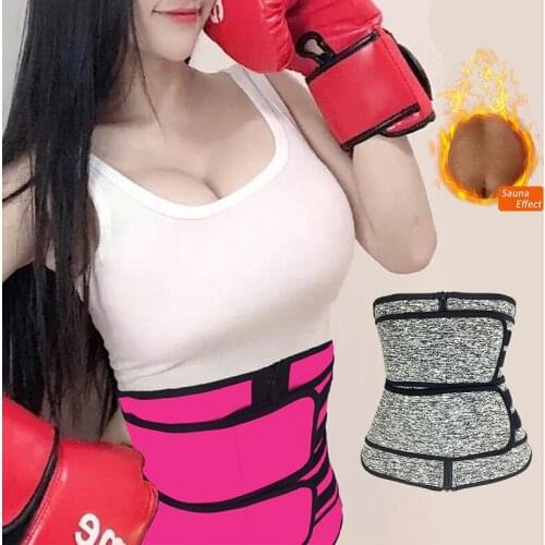 Colombian Girdles Neoprene Waist Trainer Body Shaper Women Slimming Sheath Belly Sweat Cincher Trimmer Belt Shapewear Fitness