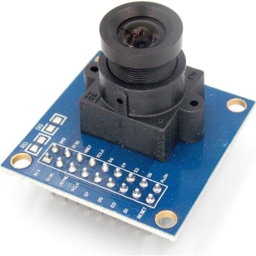 New OV7670 VGA Camera Module Lens CMOS 640X480 SCCB w/ I2C Interface Auto Exposure Control Display Active