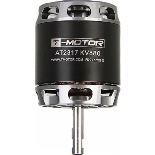 T-Motor AT2317 KV880/KV1250 1400KV Drone Motor Brushless Maximum Thrust 1.7KG 2-4S For Hybrid VTOL UAV Long Shaft