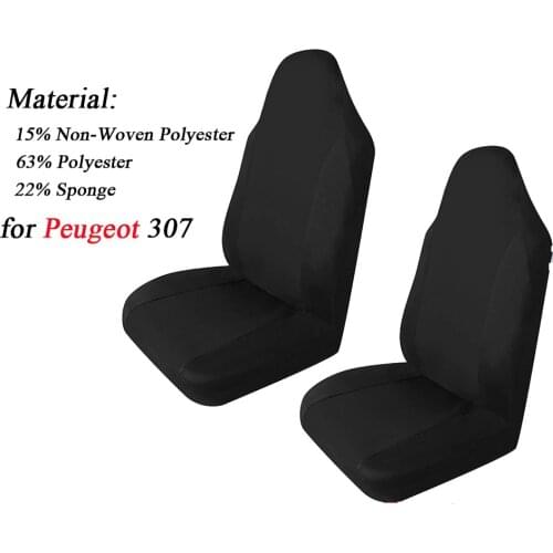 Tirol T21554 Universal Waterproof Car Seat Cover Car Front Seat Protector for Peugeot 307 Seat Cover for Toyota Packing Durable