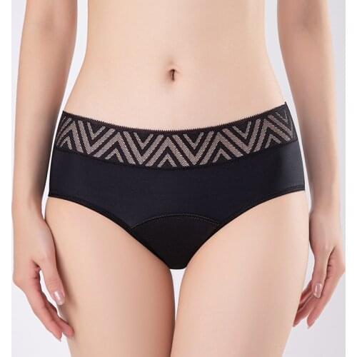 Women Period Panties 4 Layers Women Period Underwear Menstrual Absorbent leak Proof