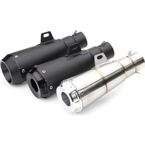 Univeresal 51mm Motorcycle Exhaust Pipe Muffler Laser Right and Left Side Moto Escape For R6 R1 CBR600 Z750 GSXR750 Z1000 ER6N