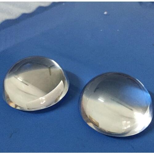 High Quality 60pcs Crystal Half Ball 40mm Glass Dome Paperweight Paper Weight Crystal Wicca Gift Half Ball Sphere Crystal Craft