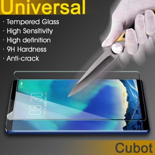 For Cubot S200 S208 5.0 inch Protective Screen Tempered Glass Film For Cubot Z100 Pro/X16/X16 S/H3 new For Cubot Rainbow