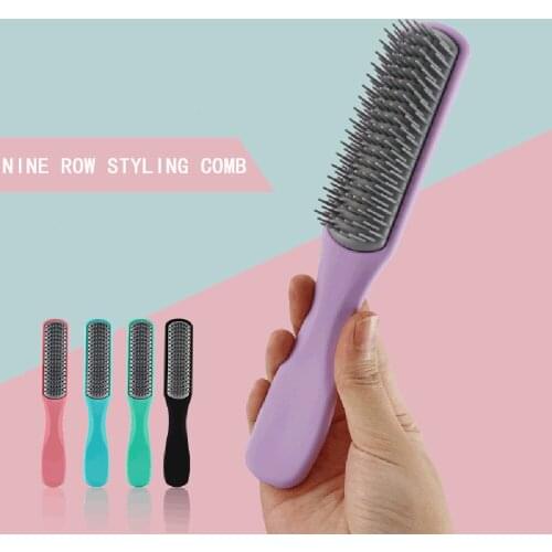 Women Hair Brush Tangled Hair Brush Hairdressing Scalp Massage Comb Mens Hair Comb Salon Hairdressing Comb Styling Tools