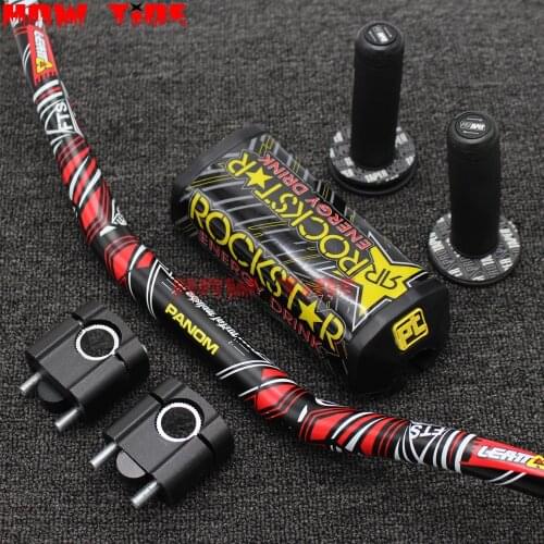 1 1/8 MOTORCYCLE Printing Texture Handlebar 28MM ASTRONT FAT BARS GRIPS CNC BAR RISERS BAR PAD DIRT BIKE PIT BIKE MOTOCROSS
