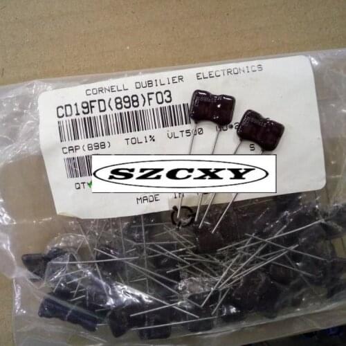 100% Home furnishings898P 500V silver mica capacitor foot distance is 9mm