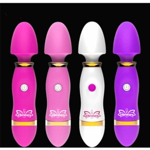 12 Speeds Bullet Clitoral G-Spot Stimulators Vibrator Sex Toy Vibrating Massager Stick Magic Wand For Women Masturbation AV0072A