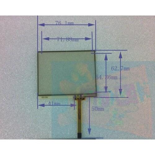 3.5 inch four wire resistive touch screen 76*63 GPS touch DVD vehicle navigation