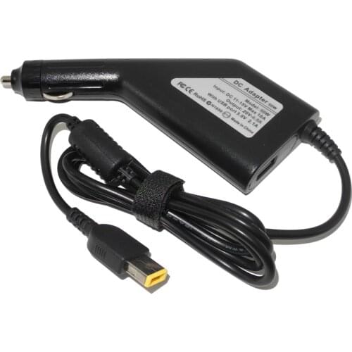 Dc Car Charger for laptop 20V 2.25A 45W Laptop Notebook Power Supply Adapter for Lenovo X230s X240 X240s X250 X260 X270