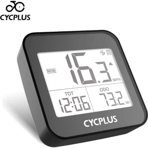 CYCPLUS G1 Wireless GPS Bicycle Computer Cycling Speedometer Odometer Stopwatch Waterproof Bike Accessories