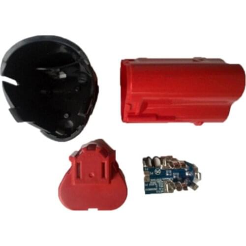 For Milwaukee 12V Li-ion Battery Repair Parts Three-cell Six-cell Battery Shell Housing Case PCB Circuit Board Tag Sticker