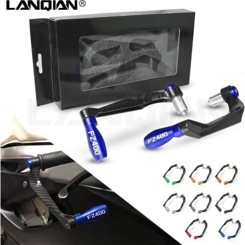 For Yamaha FZ400 R 7/8"22MM Motorcycle Aluminum Brake Clutch Levers Guard Protection FZ400 FZ400R 1986 1987 1988 Accessories