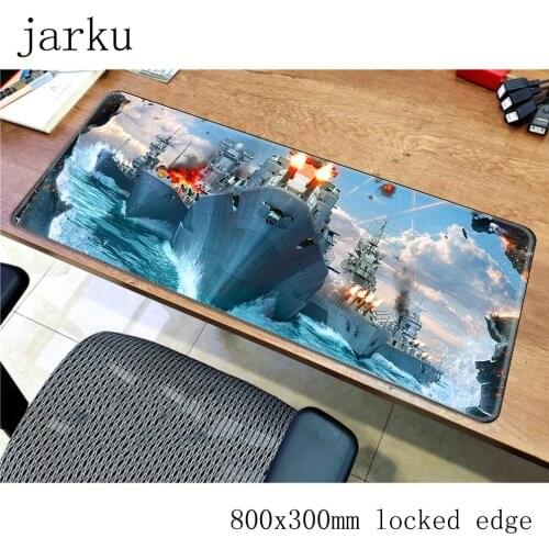 Gel warship mouse pad gamer accessories 800x300mm notbook mouse mat large gaming mousepad cheapest pad mouse PC desk padmouse