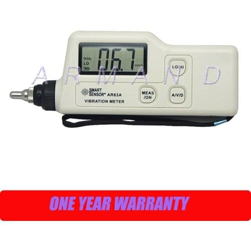 Vibration Meter Tester Smart Sensor AR63A Portable Vibrometer