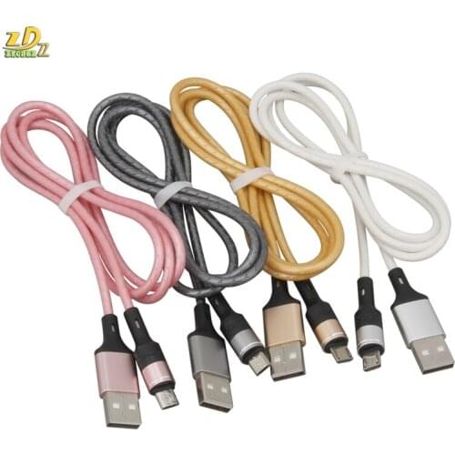 100pcs/lot 1m Sky Pillar Data Cable Micro 5pin 8pin Type-C Cable Date Sync Charger Cable for Xiaomi Iphone Huawei