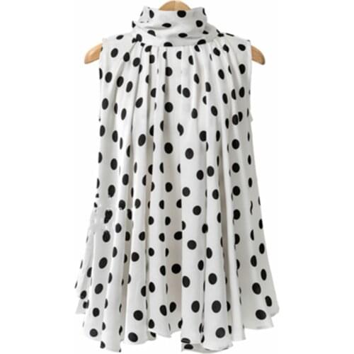 Kanifio Polka Dot Blouses